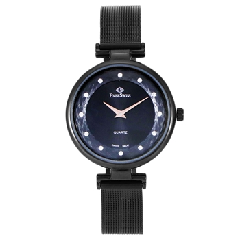 ساعت مچی زنانه اورسوئیس Everswiss کد EV-2802M-LBB